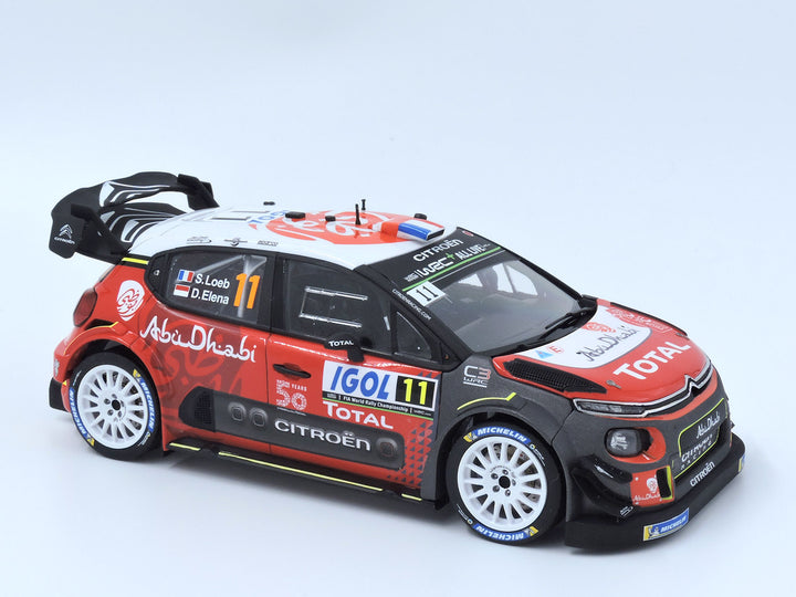 1/24 シトロエン C3 WRC 2018 ツール・ド・コルス(ターマック仕様)
