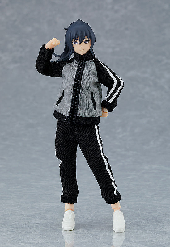 figma Styles 女性body(マコト)with ジャージ セットアップ+