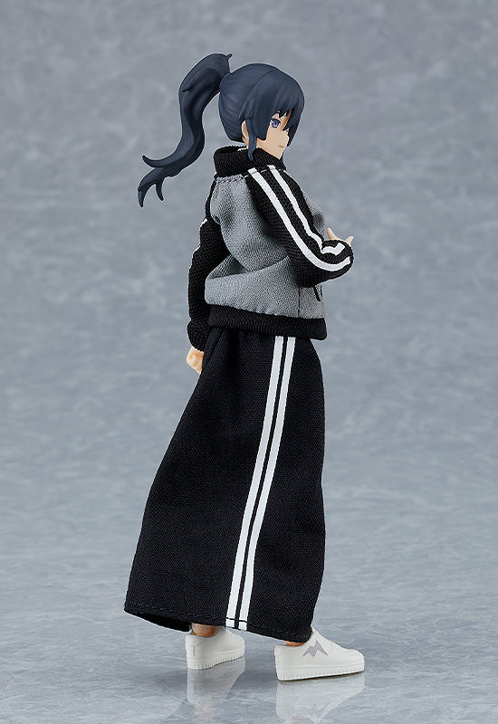 figma Styles 女性body(マコト)with ジャージ セットアップ+ジャージスカートコーデ
