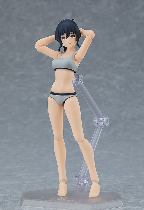 figma Styles 女性body(マコト)with ジャージ セットアップ+ジャージスカートコーデ