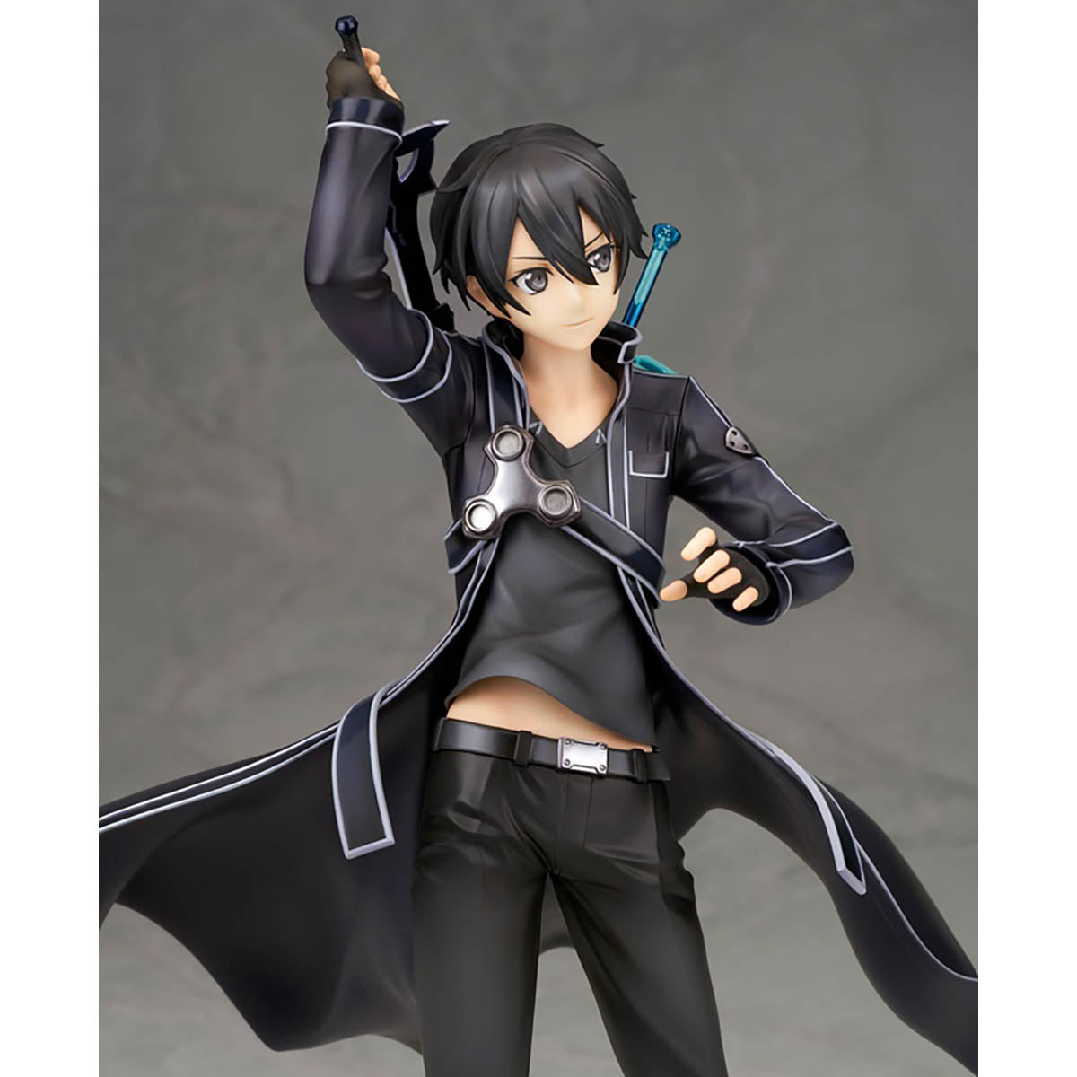 KIRITO グッズ パーカー キリト 未使用 黒の剣士キリト ジップパーカー UWVer. [ソードアート