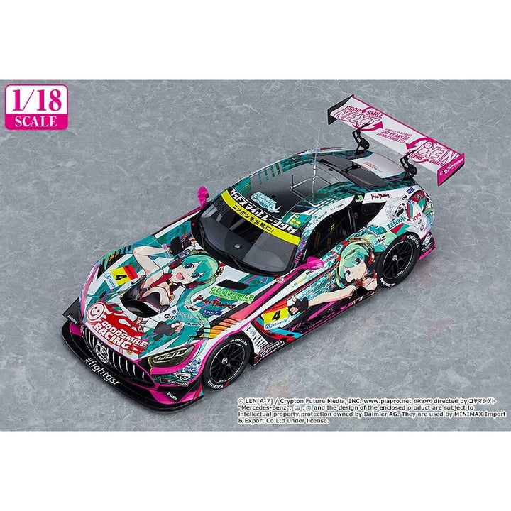 1/18 グッドスマイル 初音ミク AMG 2020 SUPER GT Okayama Test ver.