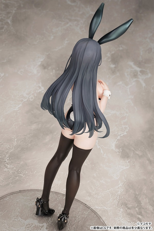 Bfull (日本量産フィギュアの販売はBfull ） / 「黒バニー後輩ちゃん(マスクver.)」illustrated by イコモチ  1/7スケール 塗装済み完成品フィギュア