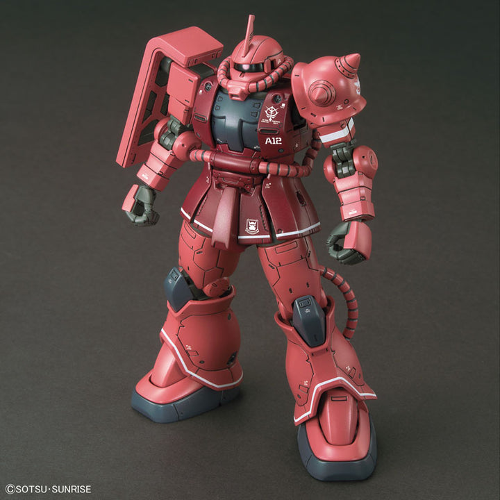 HG シャア専用ザクII 赤い彗星Ver. 1/144スケール