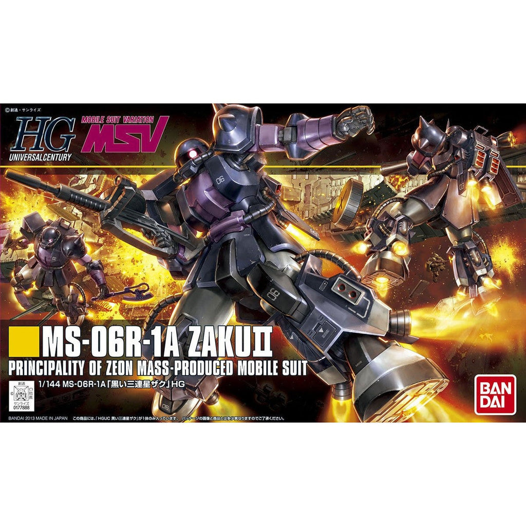 HGUC 黒い三連星ザクII 1/144スケール – SOOTANG HOBBY