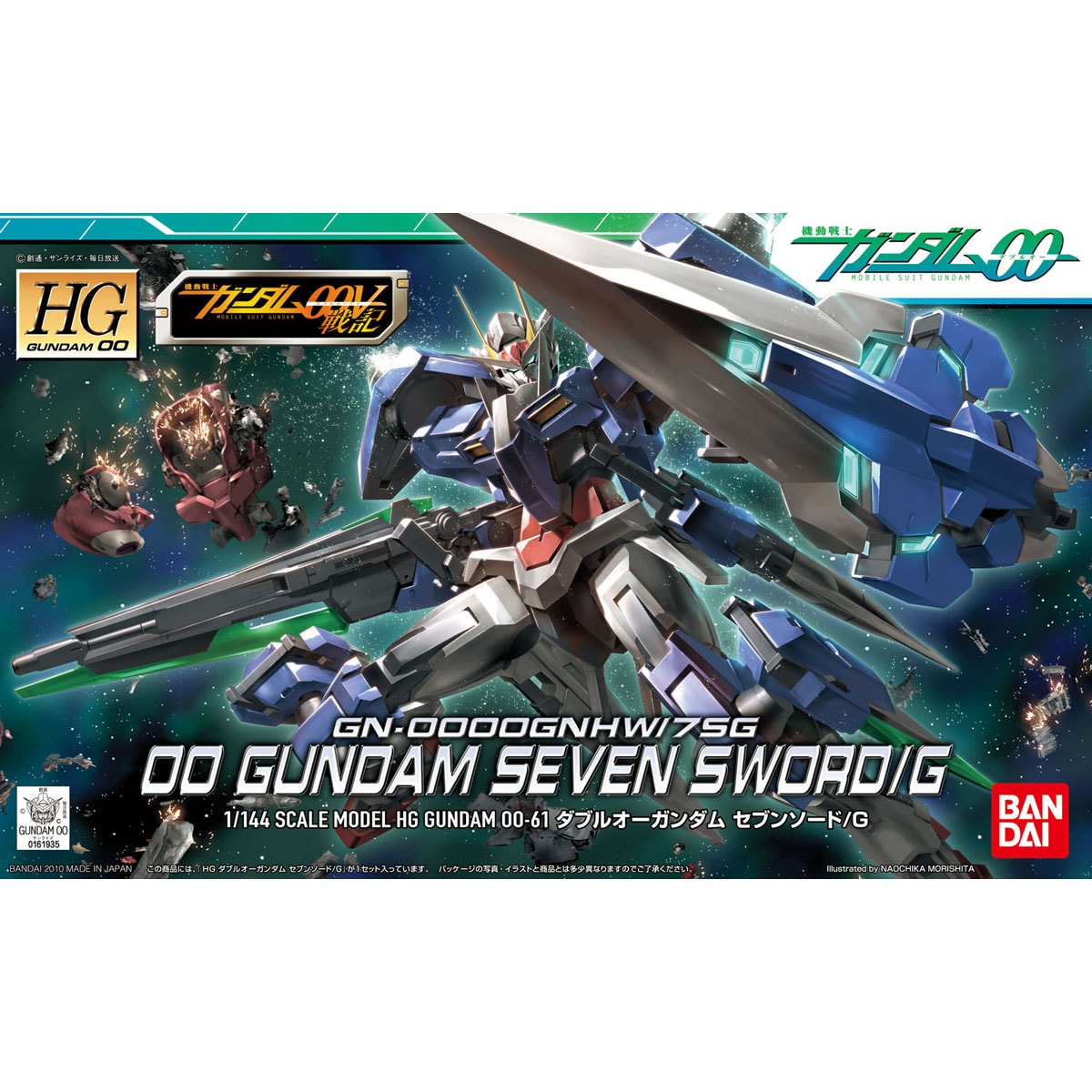 HG ダブルオーガンダム セブンソード/G 1/144スケール – SOOTANG