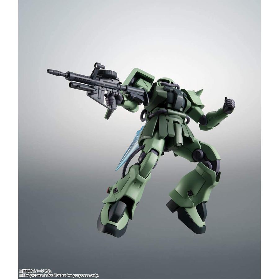 SIDE MS〉 MSF ザクIIF2型 ver. A.N.I.M.E. ROBOT魂 塗装済み