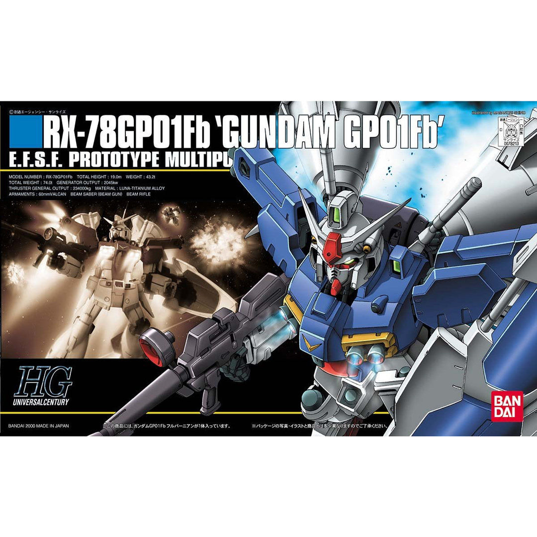 HGUC GP01Fb ガンダム試作1号機 フルバーニアン 1/144スケール