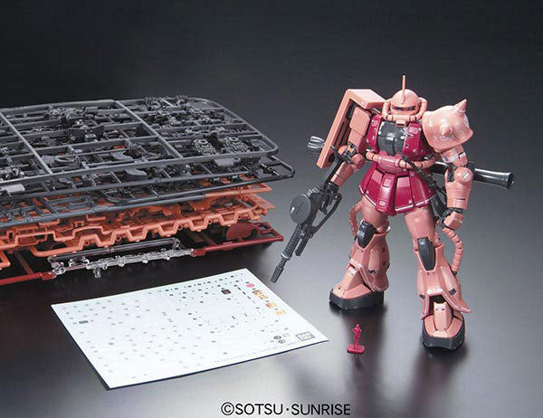 RG シャア専用ザク 1/144スケール