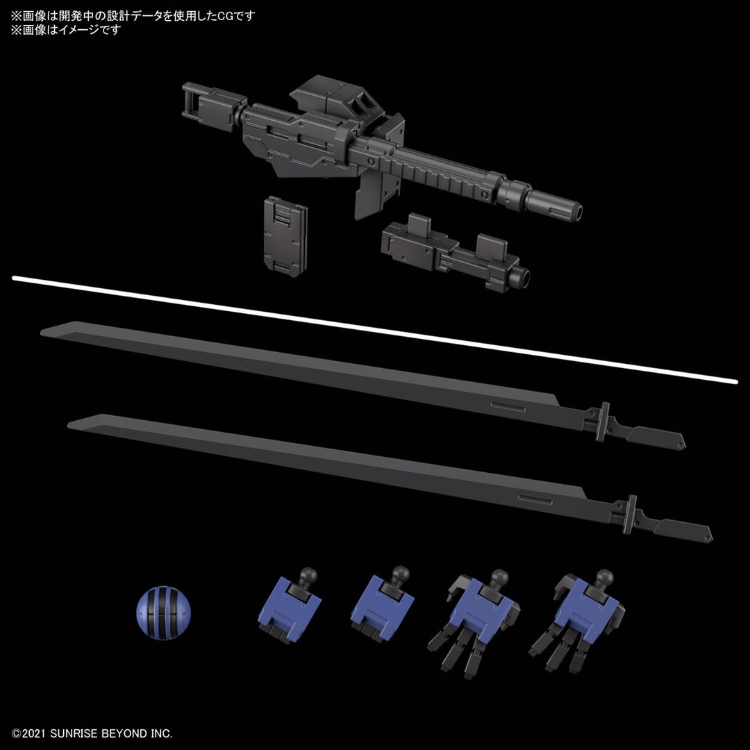 HG ブレイディハウンド(ブラッド専用機) 1/72スケール