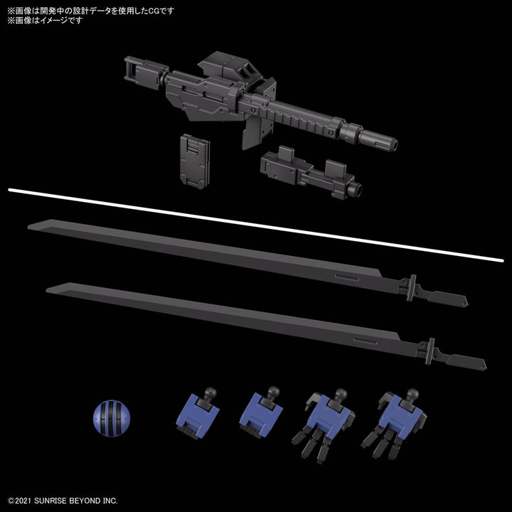 HG ブレイディハウンド(ブラッド専用機) 1/72スケール
