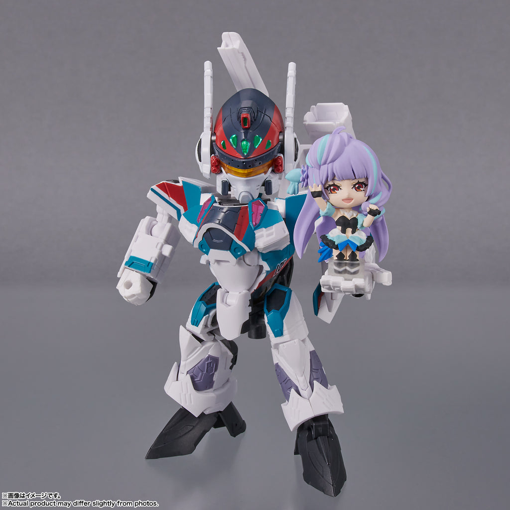 VF-31S ジークフリード(アラド・メルダース機) with 美雲・ギンヌメール TINY SESSION 塗装済み可動フィギュア