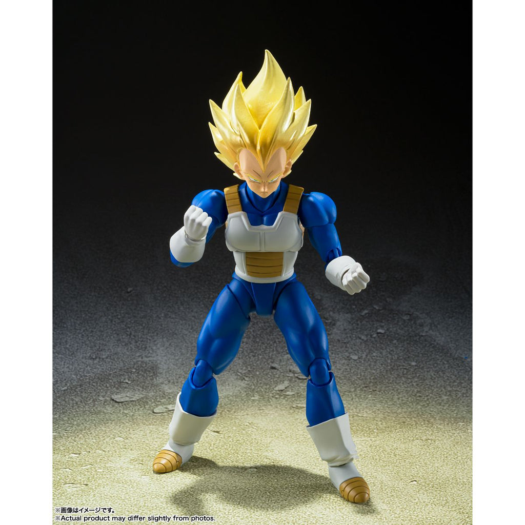 スーパーサイヤ人ベジータ-目覚めるスーパーサイヤ人の血- S.H.Figuarts 塗装済み可動フィギュア