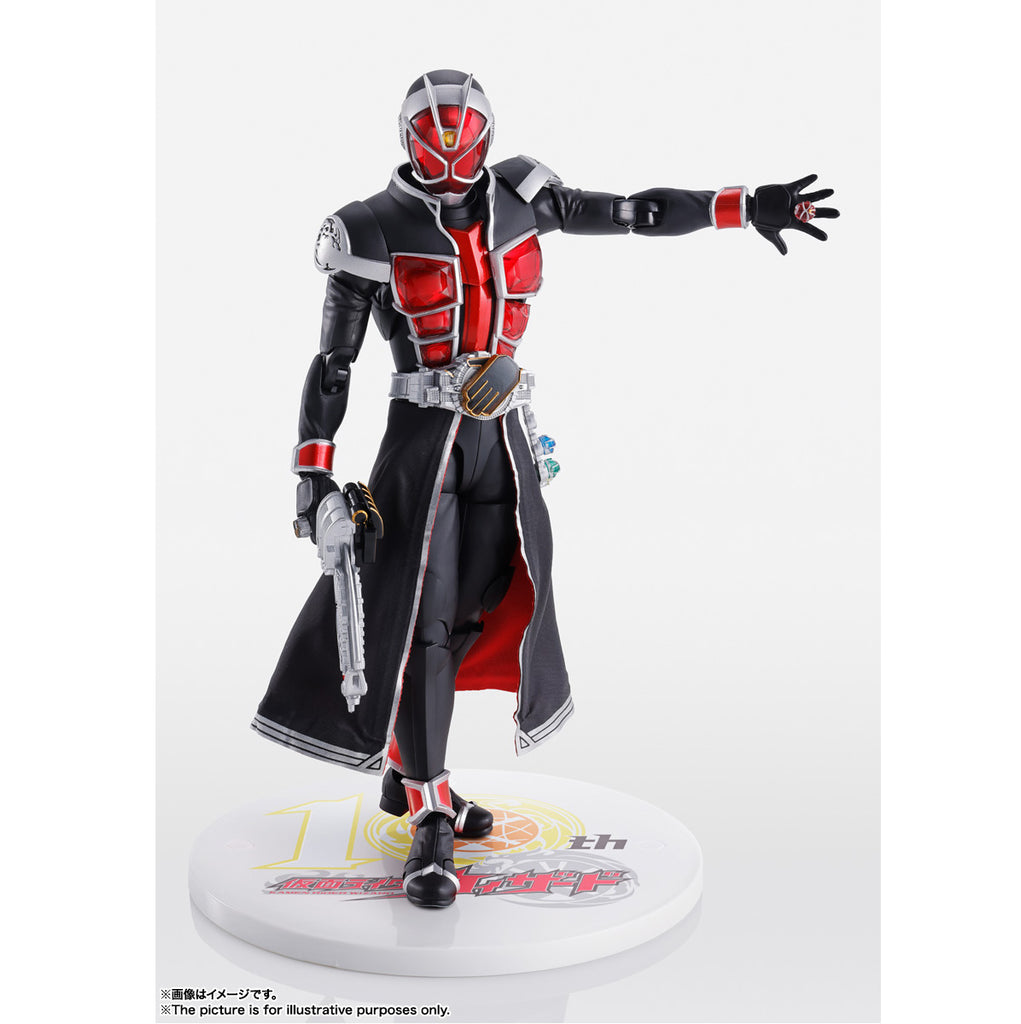 S.H.Figuarts（真骨彫製法）       仮面ライダーウィザード　フレイムスタイル 10th Anniversary Ver.  S.H.Figuarts（真骨彫製法） 塗装済み可動フィギュア