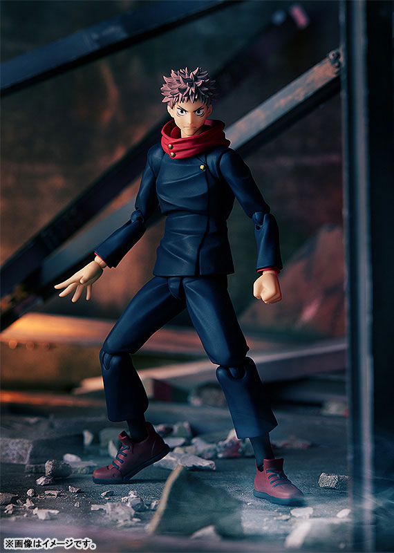 figma 呪術廻戦 虎杖悠仁 ノンスケール 塗装済みフィギュア