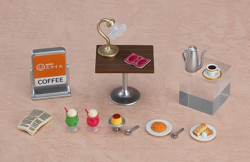 グッドスマイルカンパニー ねんどろいどもあ パーツコレクション 喫茶店 塗装済みフィギュア
