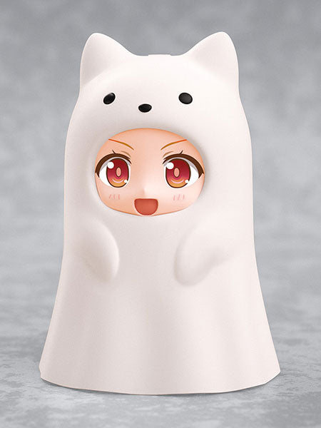 ねんどろいどもあ きぐるみフェイスパーツケース おばけねこ(しろ)