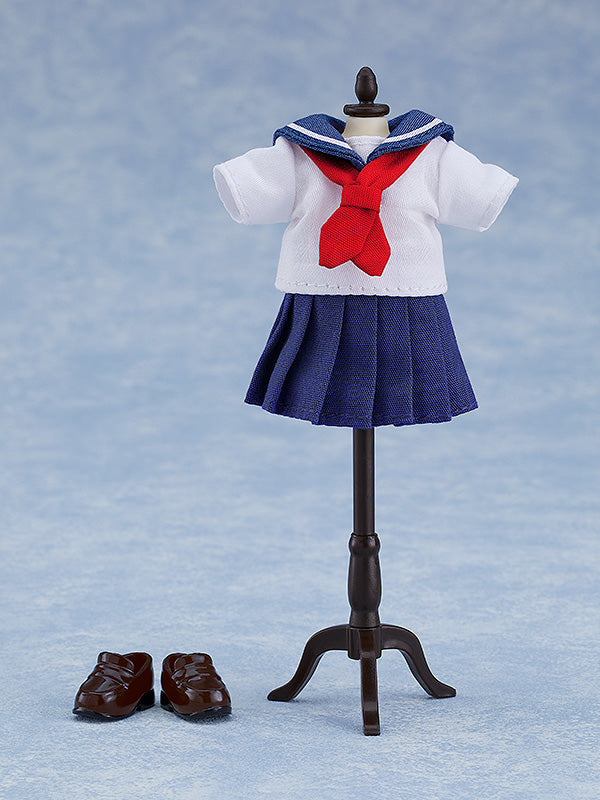 ねんどろいどどーる おようふくセット セーラー服 半袖(ネイビー)