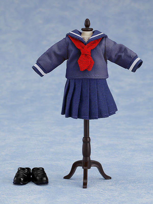 ねんどろいどどーる おようふくセット セーラー服 長袖(ネイビー)