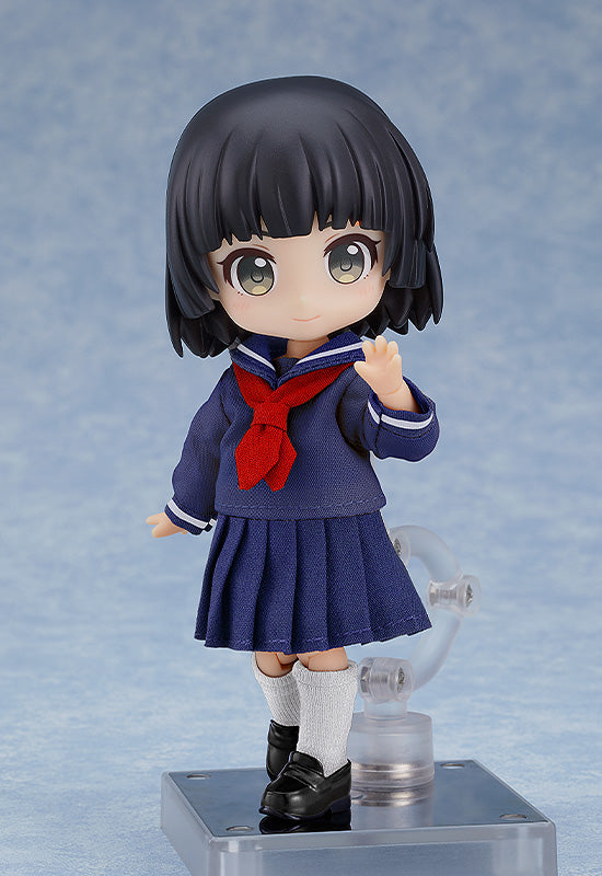 ねんどろいどどーる おようふくセット セーラー服 長袖(ネイビー)