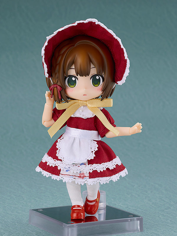 ねんどろいどどーる おようふくセット レトロワンピース(レッド)