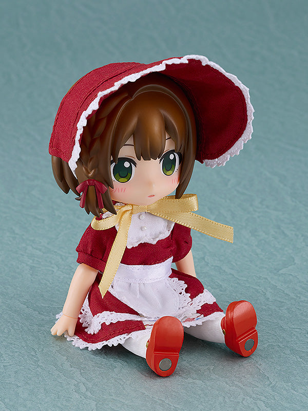 ねんどろいどどーる おようふくセット レトロワンピース(レッド)