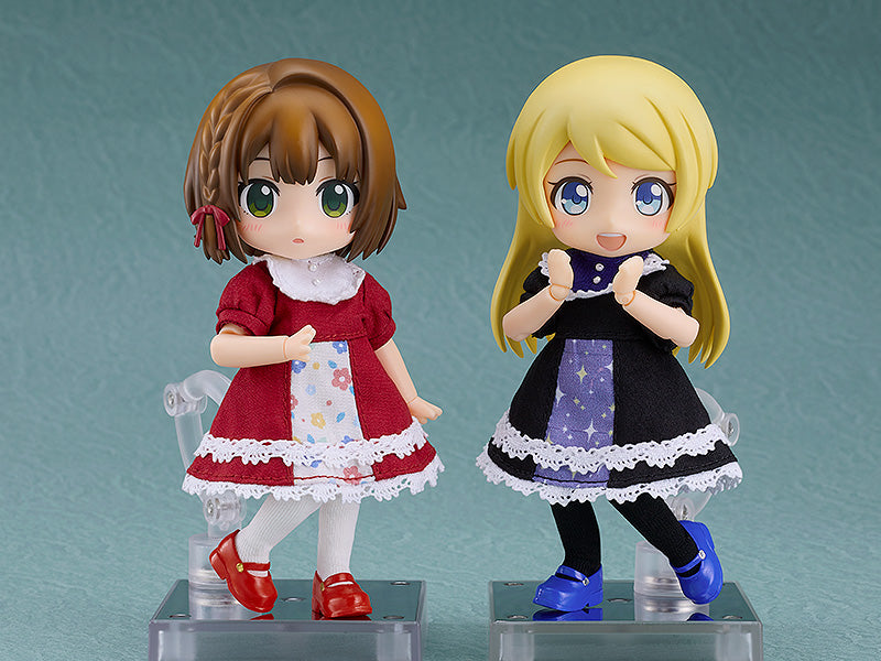 ねんどろいどどーる おようふくセット レトロワンピース(レッド)