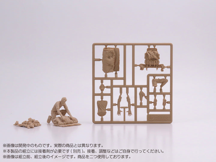 MOUNTAIN RESEARCH “ Mountain man(s) "#2 Camping Thoreau 1/35スケール