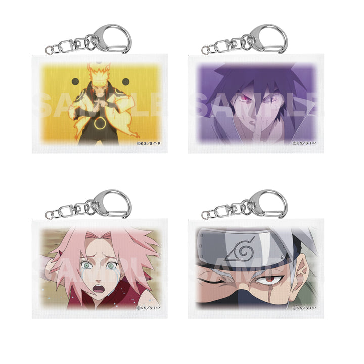 [BOX販売]NARUTO-ナルト-疾風伝 ミニチュアキャンバスキーホルダー /01 第1弾 -12個入りBOX-