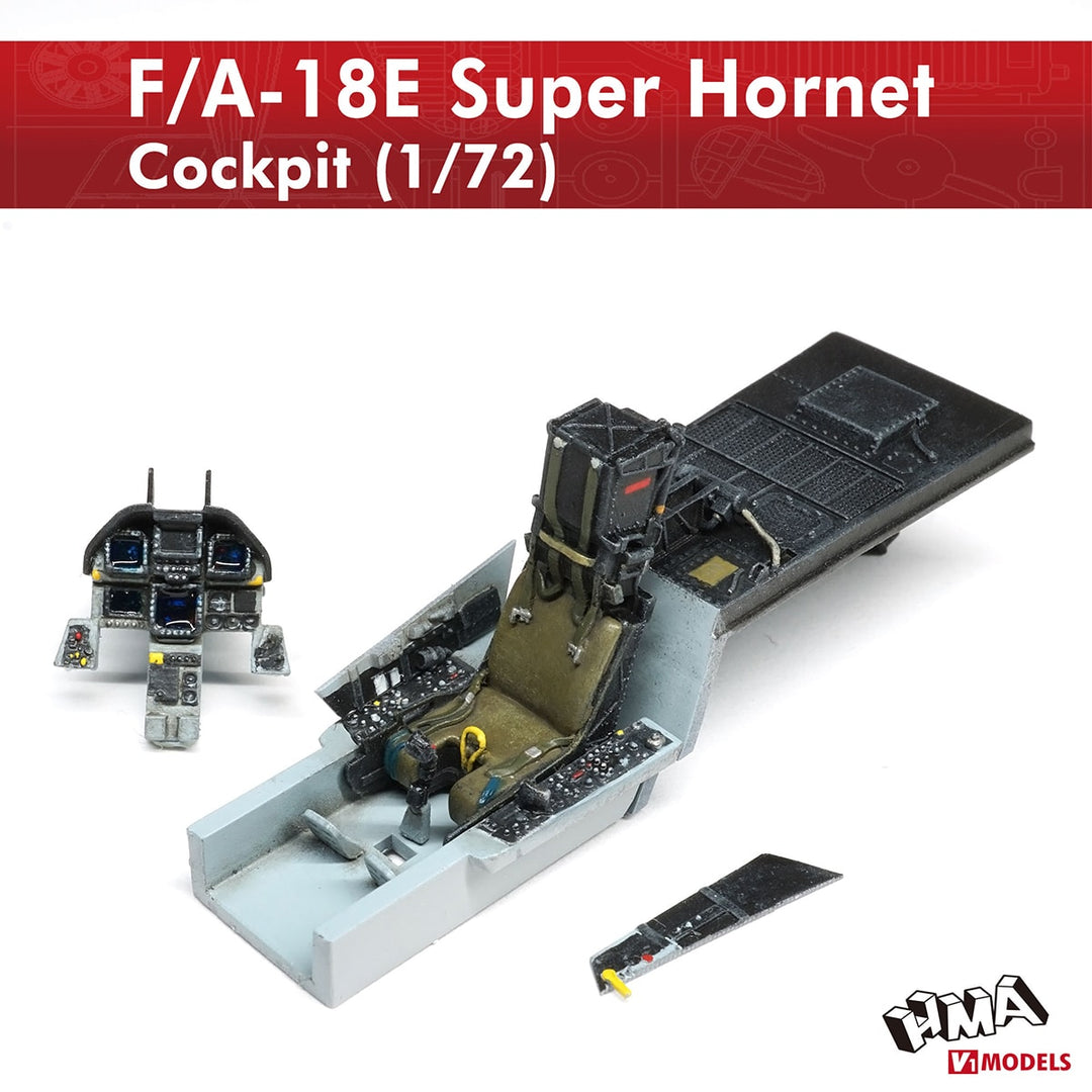 1/72 F/A-18Eスーパーホーネット コクピット(1/72)