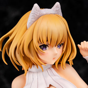 ダイキ工業(DAIKI) 白猫ちゃん 1/6 塗装済み年齢制限,年齢制限フィギュア,フィギュア