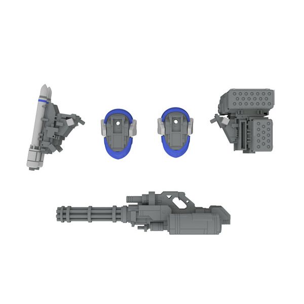 X-4+(PD-802) 装甲歩兵用 武装セット3 [武装取り付け用肩パーツ＆DRu35 MLC＆R25ロケット＆M7Aガトリング砲]