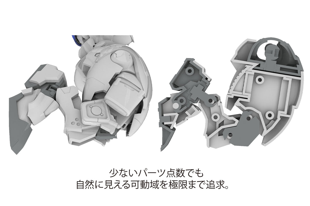 【再販】POWERDoLLS2 X-4+(PDF-802) 装甲歩兵 1/48スケール