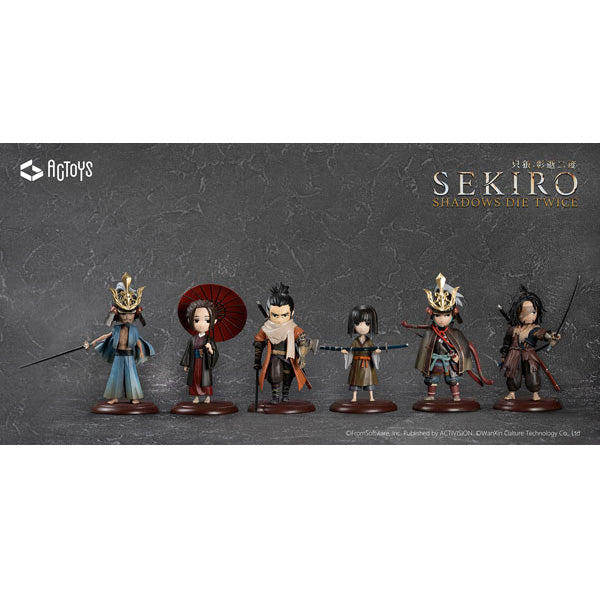 エモントイズ BOX:SEKIRO:Shadows Die Twice デフォルメフィギュア 塗装済みフィギュア