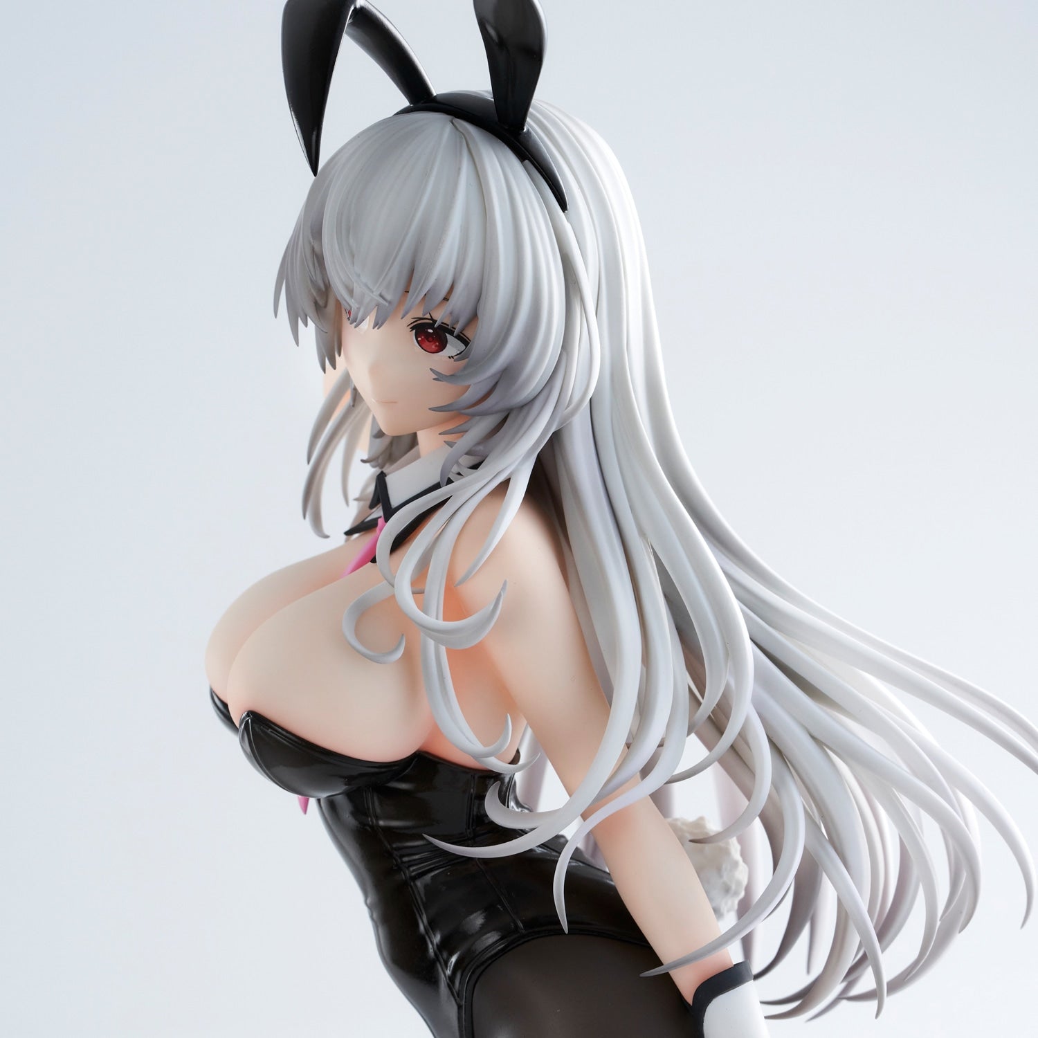 美少女フィギュア】羽織イオイラスト 白髪バニー 完成品