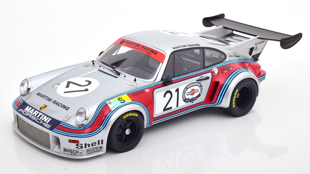 CMR(Classic Model REPLICARS) Porsche 911 Carrera RSR 2.1 Martini No.21 24h Le Mans 1974 Schurti/Koinigg 1/12スケール 塗装済みミニカー