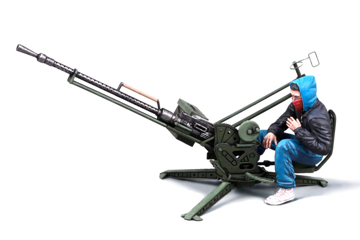 MENG MODEL(モンモデル)VS-001 1/35 ピックアップ、ZPU-1搭載(プラモデル)
