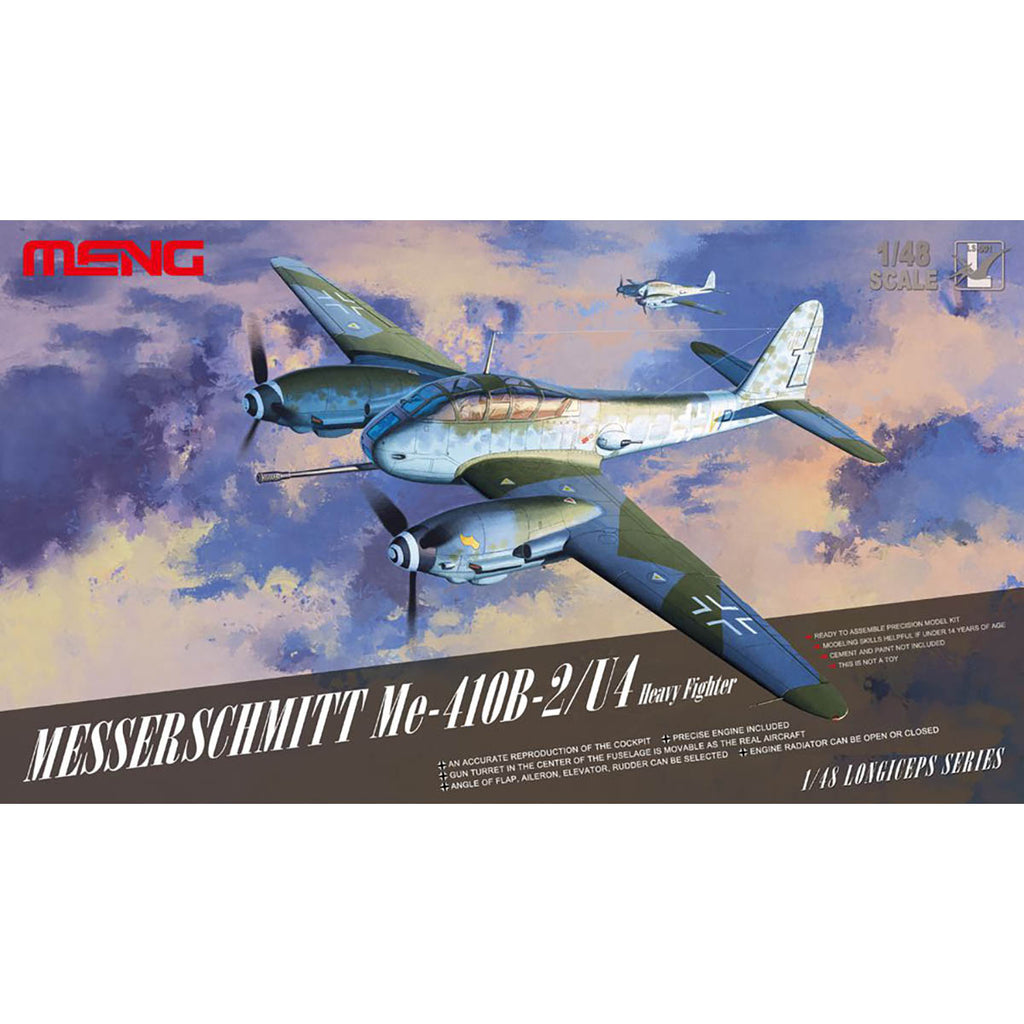 MENG MODELセール】 1/48 LS-001 メッサーシュミットMe-410-2/U4重型