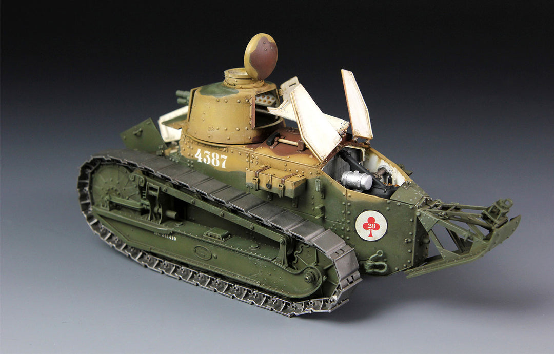 1/35 TS-008 フランス軽戦車 FT-17 (鋳造砲塔)