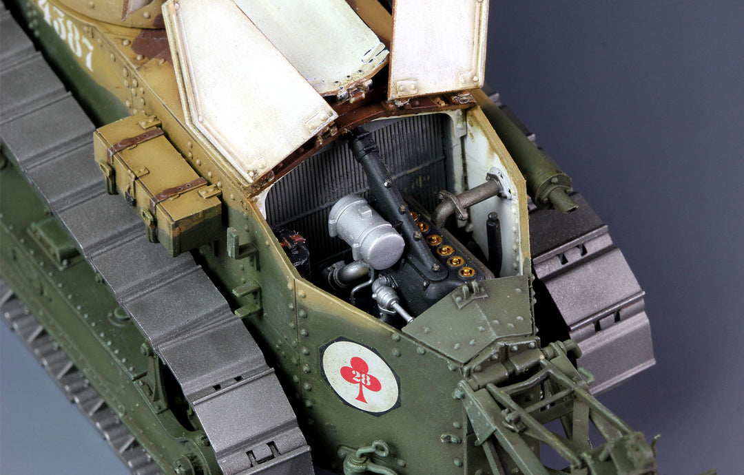 1/35 TS-008 フランス軽戦車 FT-17 (鋳造砲塔)