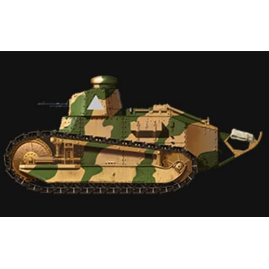 1/35 TS-011 フランス軽戦車FT-17(リベット接合式砲塔)