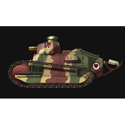 1/35 TS-011 フランス軽戦車FT-17(リベット接合式砲塔)