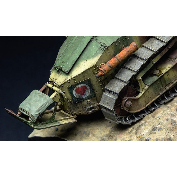 1/35 TS-011 フランス軽戦車FT-17(リベット接合式砲塔)
