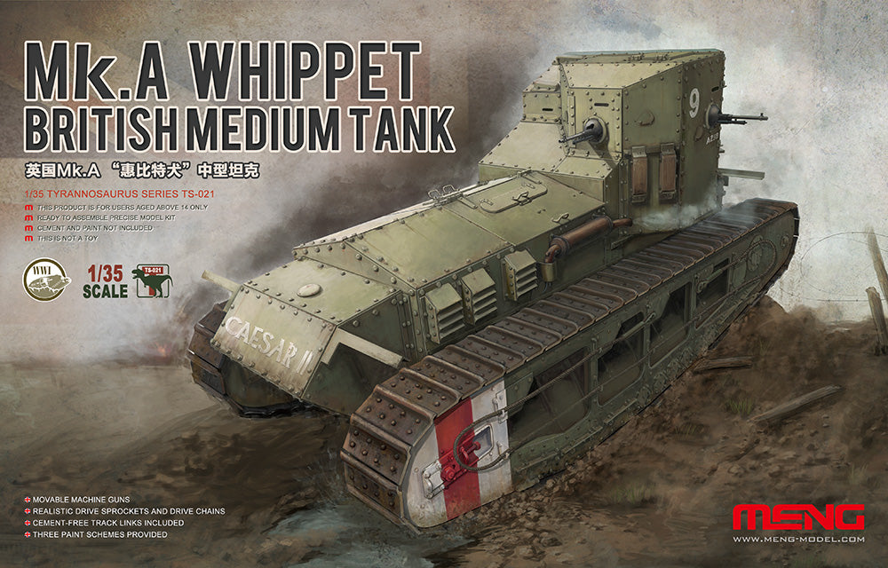 1/35 TS-021 イギリス中戦車マークAホイペット