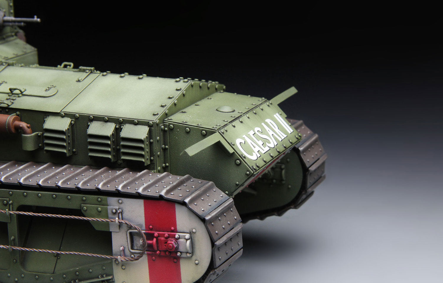 MENG 1/35 イギリス中戦車Mk A ホイペット プラモデル完成品
