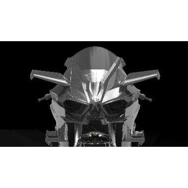 1/9 MT-001s 川崎 Ninja H2R(色分け)