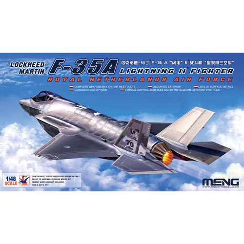 1/48 LS-011 ロッキード・マーティンF-35A ライトニングII戦闘機 オランダ王立空軍