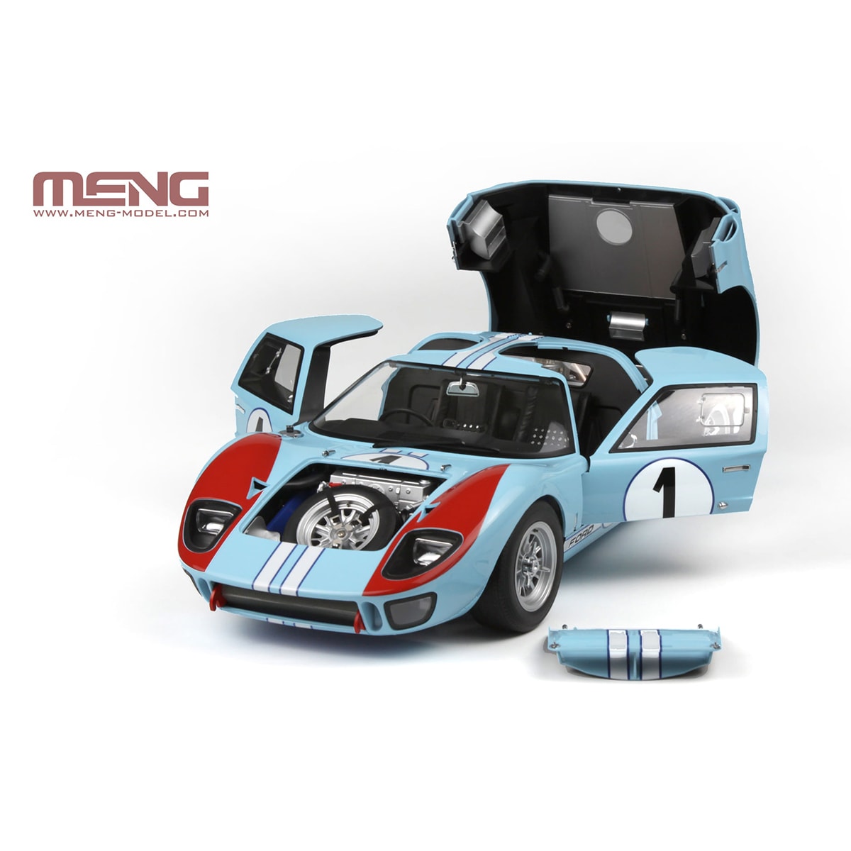 1/12 RS-001 フォードGT40 Mk.II'66(色分け) – SOOTANG HOBBY
