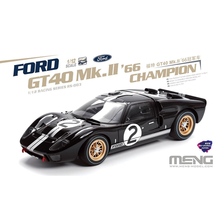 1/12 RS-003 フォードGT40 Mk.II ‘66 チャンピオン車(Pre-colored Edition)