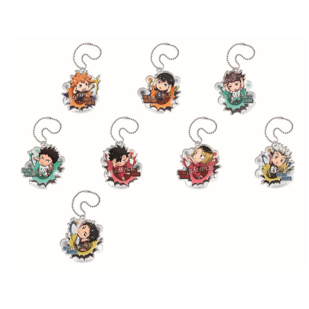 タカラトミーアーツ(T-ARTS) ぶちマス！ ハイキュー！！ アクリルキーホルダー 8個入りBOXグッズ